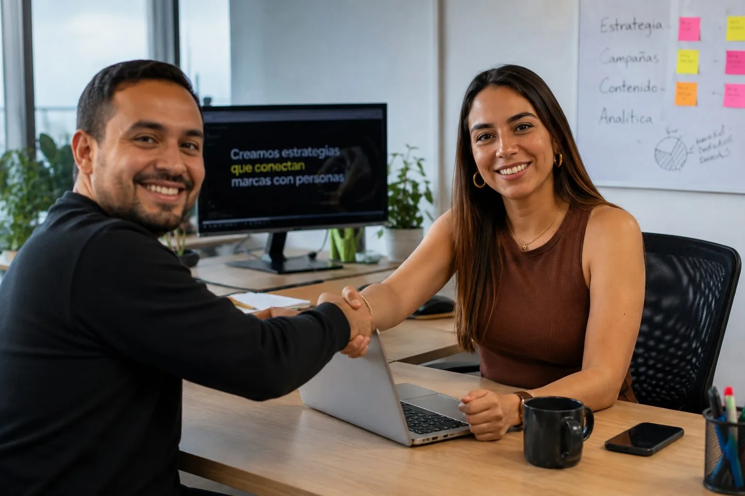 Acuerdo de servicios en oficina